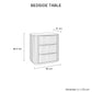 Arlo MDF Bedroom Suite 5/4 Pcs In Multiple Colour with Dresser and Tallboy