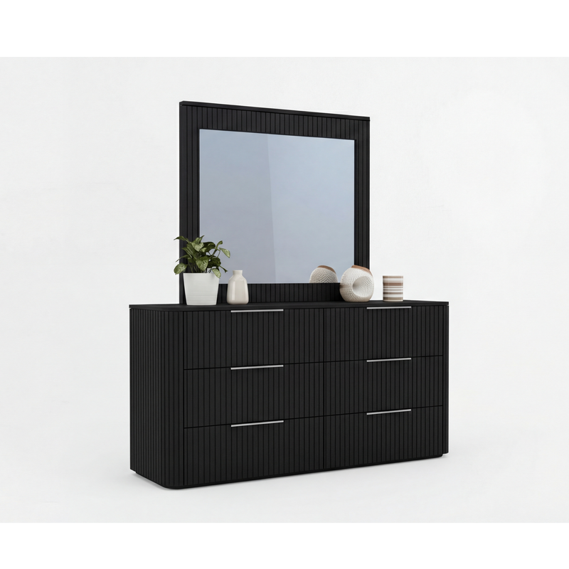 Arlo MDF Bedroom Suite 5/4 Pcs In Multiple Colour with Dresser and Tallboy