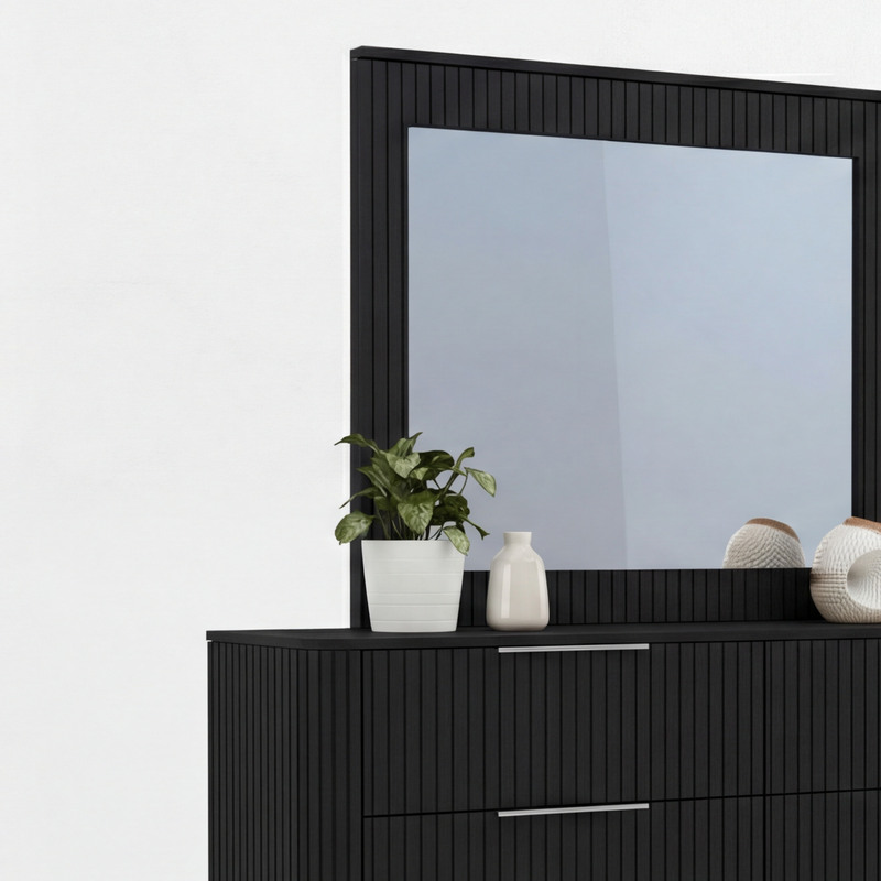 Arlo MDF Bedroom Suite 5/4 Pcs In Multiple Colour with Dresser and Tallboy