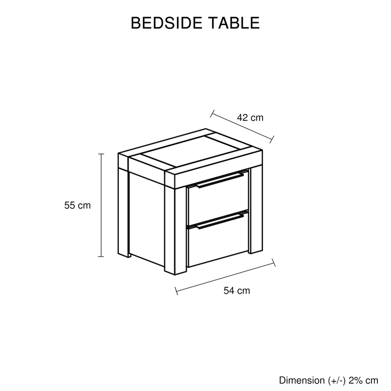 Cromwell Bookend Headboard MDF Storage Drawers 5/4 Pcs Bedroom Suite In Multiple Size