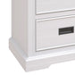 Marley Pine Wood Bedside Table with 2 Drawers