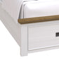 Marley Bookend Headboard Bedroom Suite – 4 or 5 Piece Set with Storage Drawers