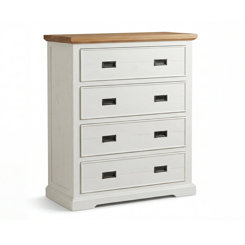 Marley Bookend Headboard Bedroom Suite – 4 or 5 Piece Set with Storage Drawers