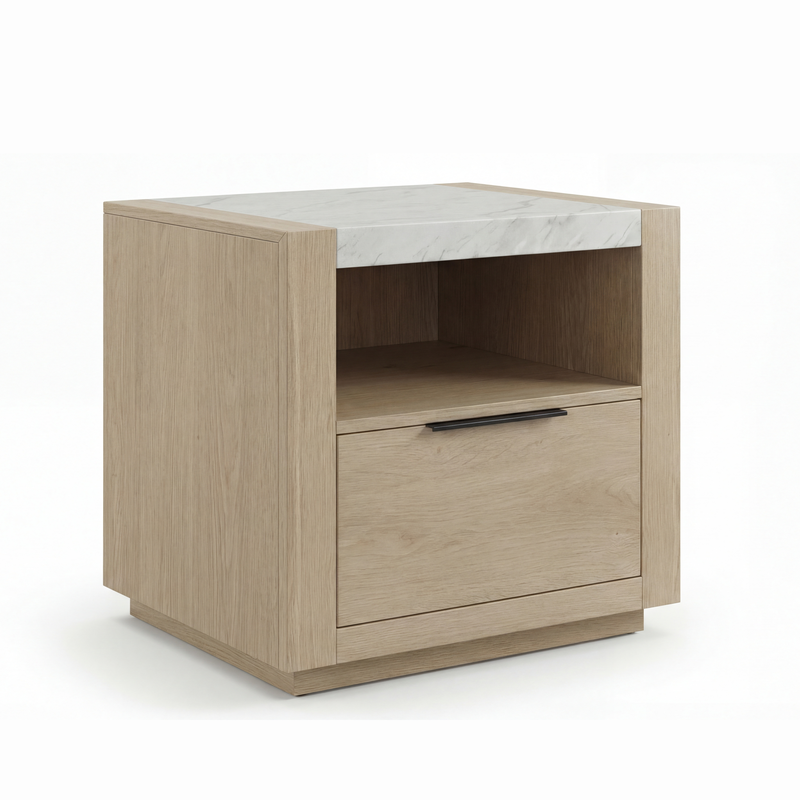 Savannah Light Grey Colour MDF Fabric Upholstery  5/4 Pcs Bedroom Suite