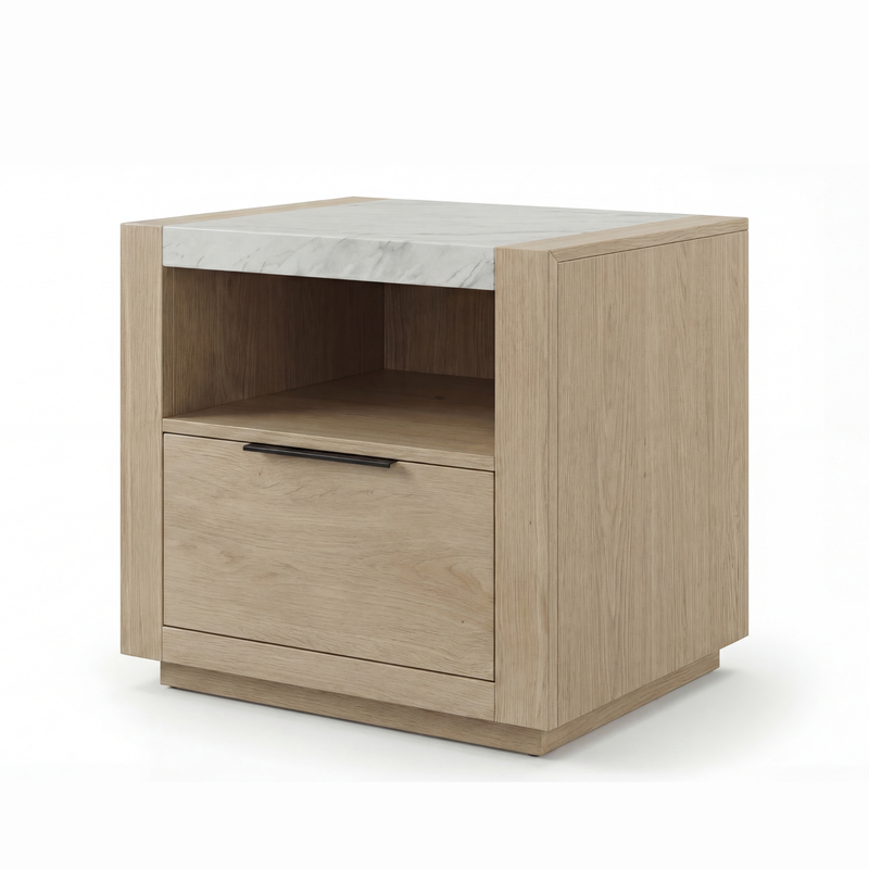 Savannah Light Grey Colour MDF Fabric Upholstery  5/4 Pcs Bedroom Suite