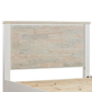 Valencia Coastal Grey and Miami White Colour Storage Multiple Size Solid Pine Timber Bed Frame