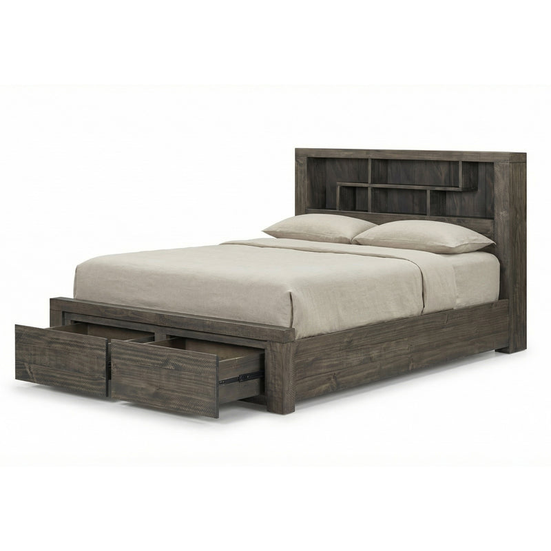 Cromwell Bookend Headboard Bed with Storage Drawers – Available in Multiple Sizes