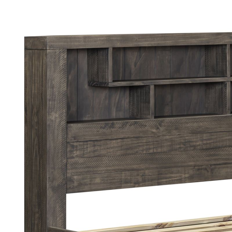 Cromwell Bookend Headboard Bed with Storage Drawers – Available in Multiple Sizes