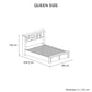 Cromwell Bookend Bedroom Suite – 4/5 Pcs Set with Storage Drawers