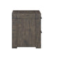 Cromwell 2-Drawer Bedside Table with Slim Metal Handles