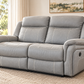 Carlton 3R+2R Seater Fabric Power Recliner with USB & Cup Holders