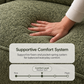 Bethany Modern Frameless Compressed Fabric 3+2 Seater Sofa
