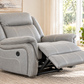 Carlton 3R+2R Seater Fabric Power Recliner with USB & Cup Holders