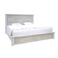 Valencia Coastal Grey and Miami White Colour Storage Multiple Size Solid Pine Timber Bed Frame