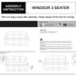 Windsor 3+2 Seater Top Grain Leather Electric Recliner Sofa